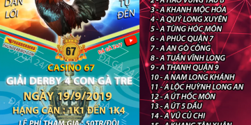 Giải đá gà 19/9