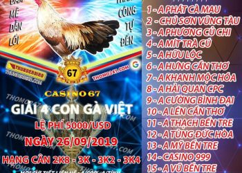 giải đá gà ngày 26/9